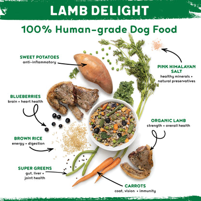 100% Human-Grade Dog Food
